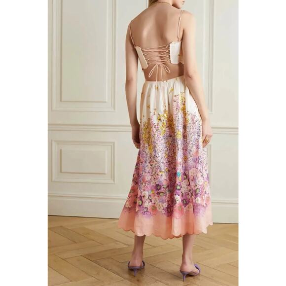 ❤️Zimmermann Jude Floral Midi Dress❤️ - Picture 3 of 3